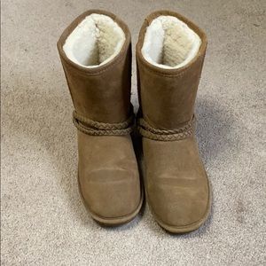 Bear paw mid calf boots “Adele”